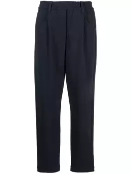 Brunello Cucinelli брюки с эластичным поясом, синий
