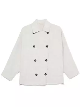 Brunello Cucinelli бушлат ручной работы, белый