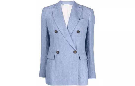 Brunello Cucinelli Деловые костюмы женские синего цвета