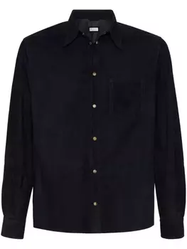 Brunello Cucinelli двусторонняя рубашка, синий