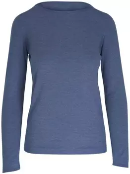 Brunello Cucinelli джемпер с эффектом металлик, синий