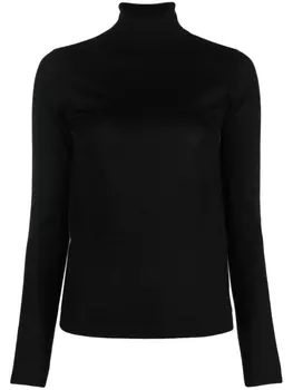 Brunello Cucinelli джемпер с высоким воротником, черный