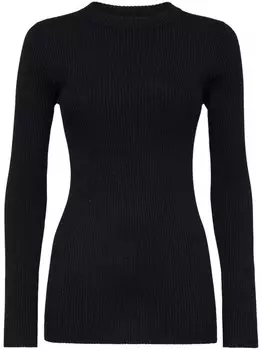 Brunello Cucinelli джемпер тонкой вязки, черный