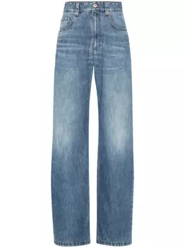 Brunello Cucinelli джинсы бойфренды, синий