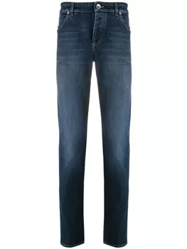 Brunello Cucinelli джинсы кроя слим, синий