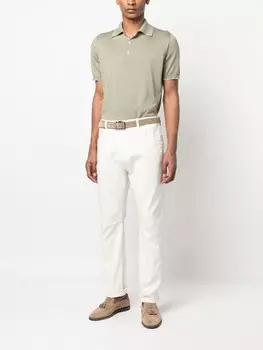 Brunello Cucinelli джинсы прямого кроя, белый