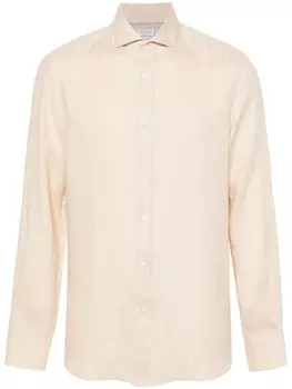 Brunello Cucinelli фактурная рубашка, нейтральный цвет