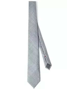 Brunello Cucinelli фактурный галстук, серый