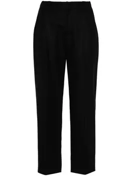 Brunello Cucinelli фетровые брюки, черный