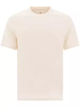 Brunello Cucinelli футболка из джерси, нейтральный цвет