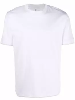 Brunello Cucinelli футболка с короткими рукавами, белый