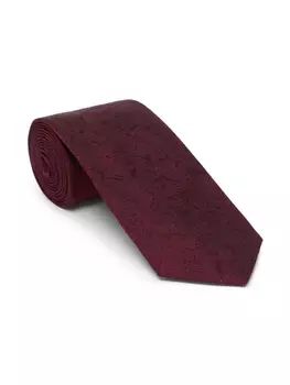 Brunello Cucinelli галстук из жаккардового шелка, красный