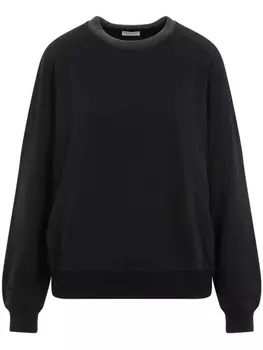 Brunello Cucinelli хлопковая толстовка, черный