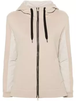 Brunello Cucinelli худи на молнии, нейтральный цвет