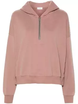 Brunello Cucinelli худи с декором Monili, розовый