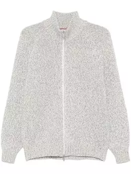 Brunello Cucinelli кардиган из кашемира moulin, белый