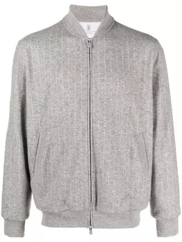 Brunello Cucinelli кардиган из смесового кашемира, серый