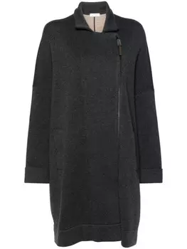 Brunello Cucinelli кардиган с цепочкой Монили, серый