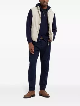 Brunello Cucinelli кашемировое худи, синий