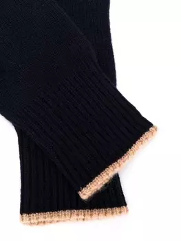 Brunello Cucinelli кашемировые перчатки, синий