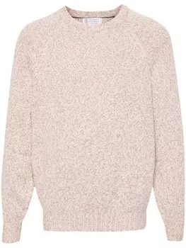 Brunello Cucinelli кашемировый джемпер, красный