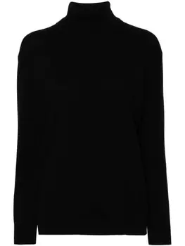Brunello Cucinelli кашемировый джемпер с декором Monili, черный