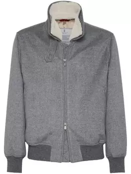 Brunello Cucinelli кашемировый джемпер, серый
