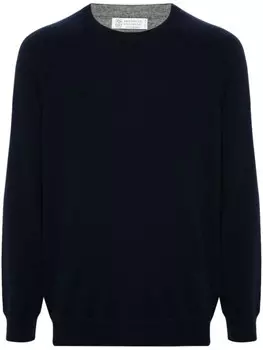 Brunello Cucinelli кашемировый джемпер, синий