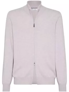 Brunello Cucinelli кашемировый кардиган, фиолетовый