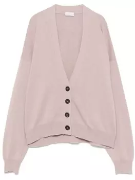 Brunello Cucinelli кашемировый кардиган, розовый