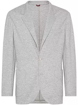 Brunello Cucinelli кашемировый пиджак, серый