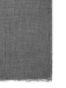 Brunello Cucinelli кашемировый шарф, серый