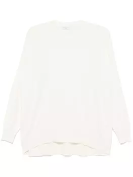 Brunello Cucinelli кашемировый свитер, белый