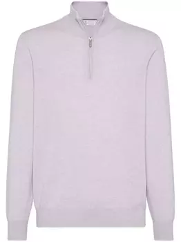 Brunello Cucinelli кашемировый свитер, фиолетовый