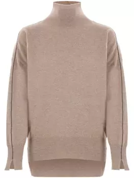 Brunello Cucinelli кашемировый свитер, коричневый