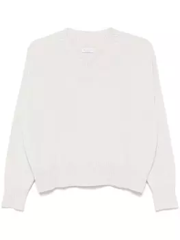 Brunello Cucinelli кашемировый свитер, нейтральный цвет