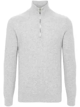 Brunello Cucinelli кашемировый свитер, серый