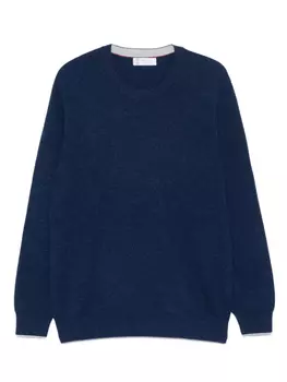Brunello Cucinelli кашемировый свитер, синий