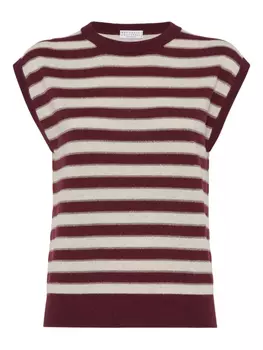 Brunello Cucinelli кашемировый топ, белый