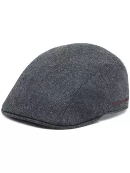 Brunello Cucinelli кепка из необработанной шерсти, серый
