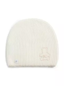 Brunello Cucinelli Kids Baby Bernie кашемировая шапочка, серый