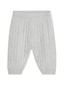 Brunello Cucinelli Kids брюки фактурной вязки, серый