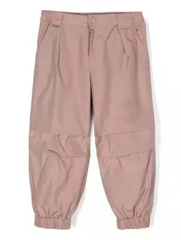 Brunello Cucinelli Kids брюки с декором Monili, розовый