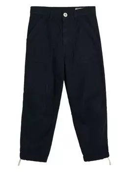 Brunello Cucinelli Kids брюки с карманами, синий