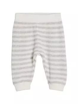 Brunello Cucinelli Kids брюки в полоску, белый