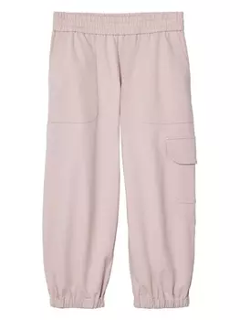Brunello Cucinelli Kids elasticated-waist track pants, розовый