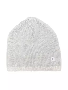 Brunello Cucinelli Kids кашемировая шапка бини, серый