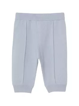 Brunello Cucinelli Kids кашемировые брюки, синий