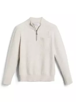 Brunello Cucinelli Kids кашемировый свитер, серый