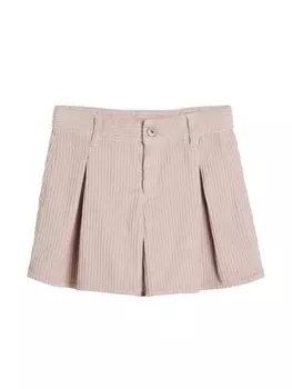 Brunello Cucinelli Kids плиссированные шорты, розовый